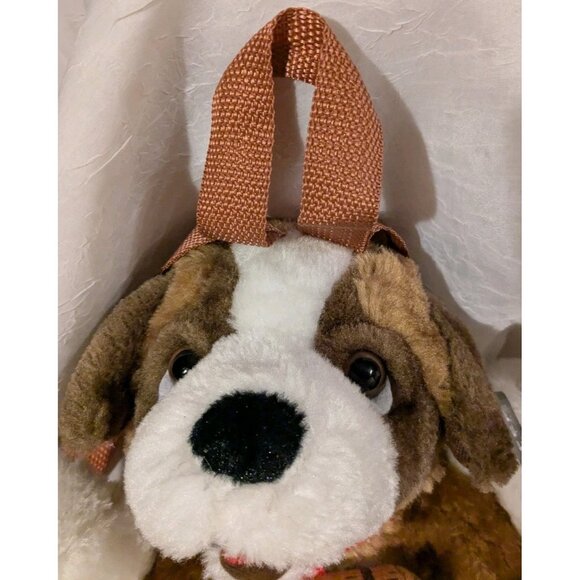 St. Bernard Dog Backpack Plush Tags Cotfer Geneve Swiss Collection Bag Toddler - Picture 10 of 14